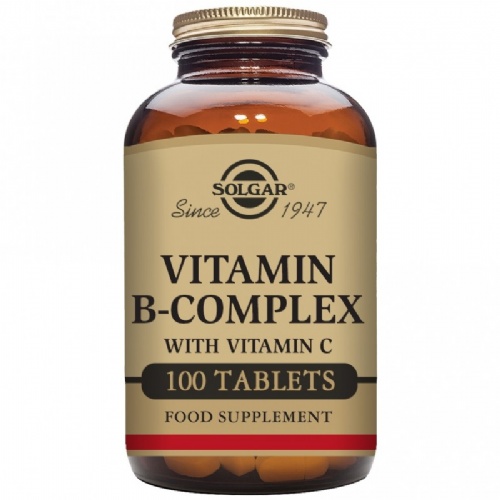 Solgar b complex vit c 100comp