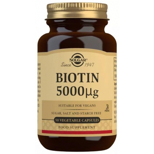 Solgar biotina 5000 mcg 100 caps