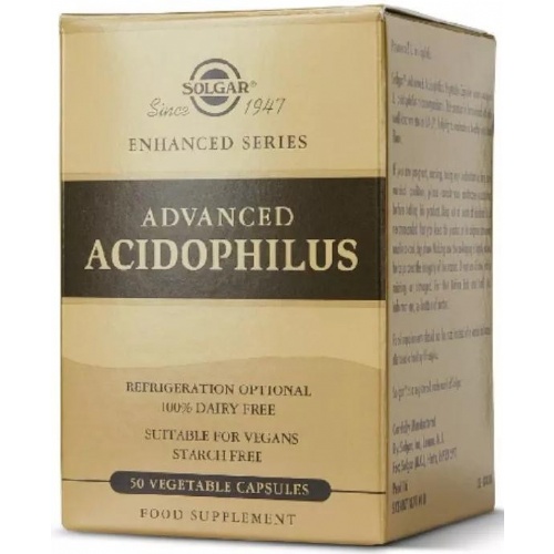 Solgar acidophilus avanzado no lacteo 50