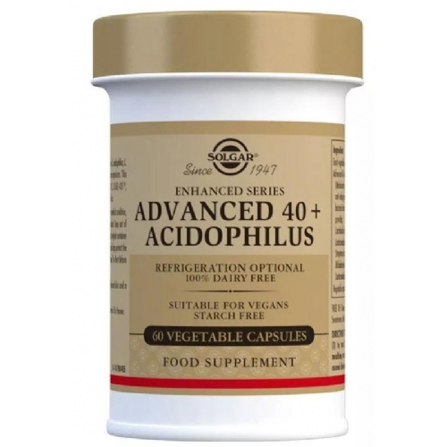 Solgar advanced 40+ acidophilus 60 caps