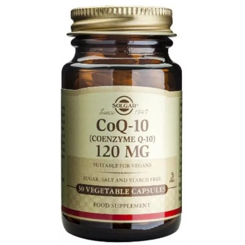Solgar coenzima q-10  120 mg 30 capsulas vegetales