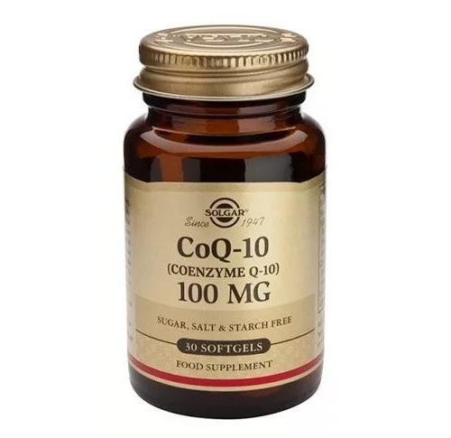 Solgar coenzima q-10  100 mg 30 capsulas blandas