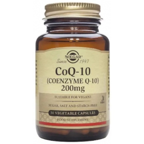 Solgar coenzima q-10  200 mg 30 capsulas vegetales