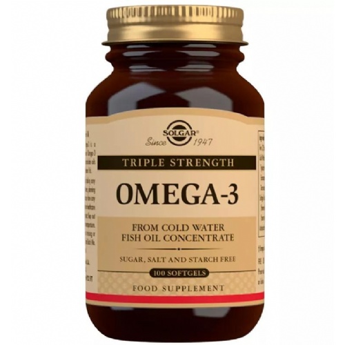 Solgar omega 3 triple concentracion 100 cap