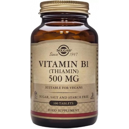Solgar vit b1 500mg 100c