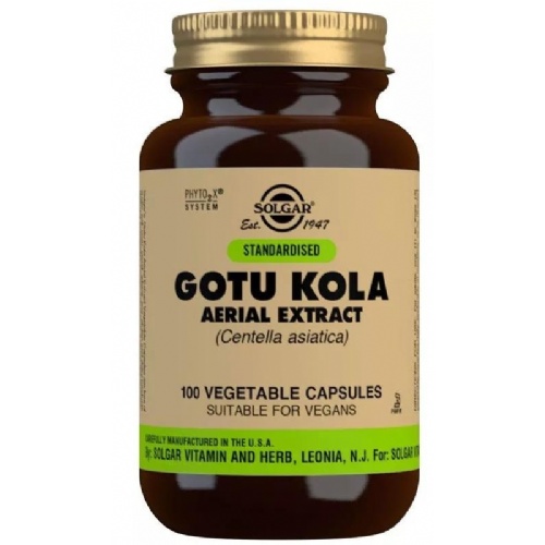 Solgar gotu kola sfp 100 capsulas