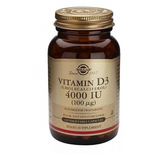Solgar vit d3 4000 ui 120 cap