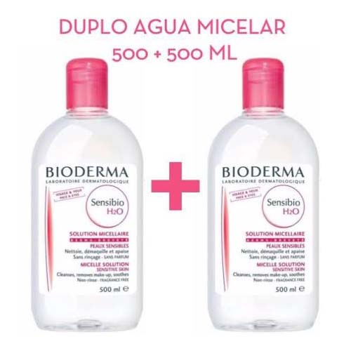 Bioderma duplo sensibio micelar 2x500ml