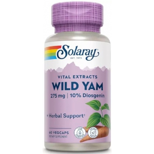Solaray wild yam 60 vegcaps