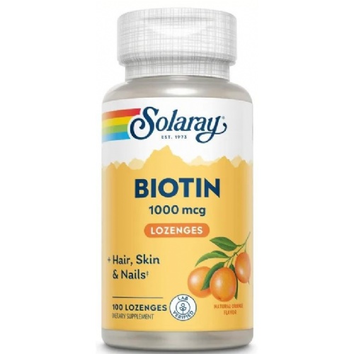 Solaray biotin 1000 mcg 100 comp s