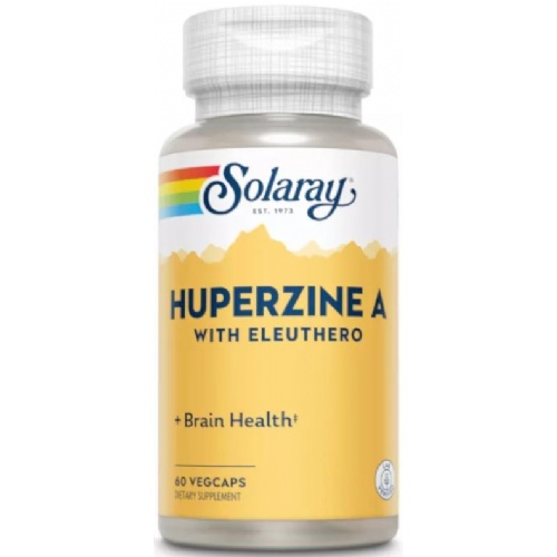 Solaray huperzine a (hup a) 50mcg. 60 ca