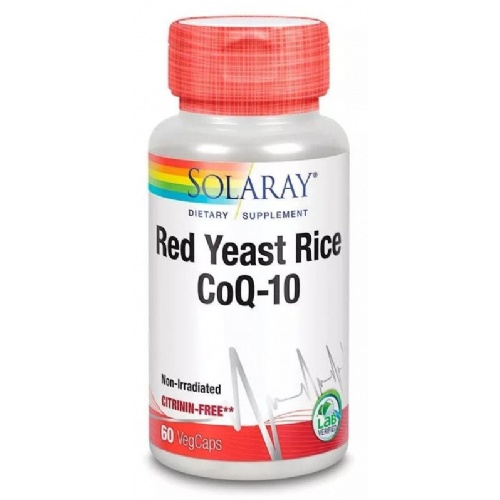 Solaray red yeast rice plus q10 60