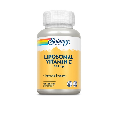 Solaray liposomal vit c 500mg 100com