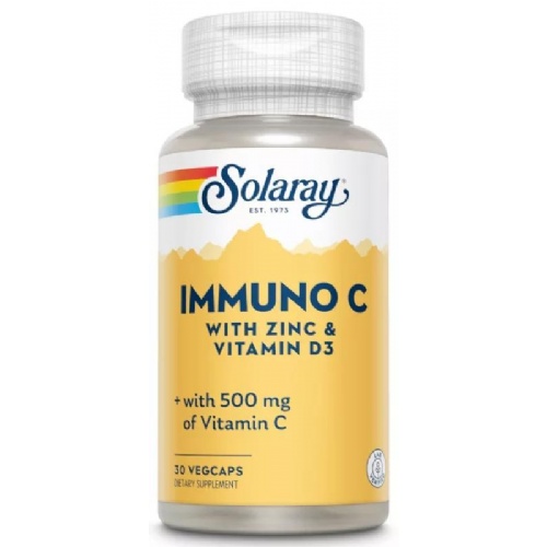 Solaray inmuno c - 30 vegcaps