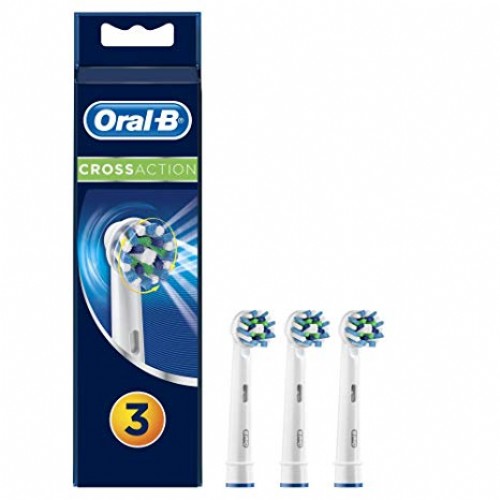 Cepillo dental electrico recambio - oral-b pro cross action (3 cabezales)