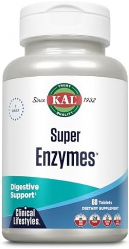 Solaray super enzymes 60 com