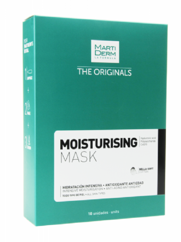 Martiderm moisturising mask (25 ml x 10 u)