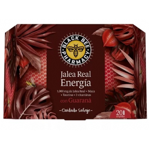 Black bee pharmacy jalea energia (20 viales 10 ml)