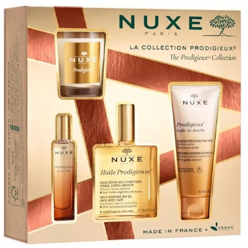 NUXE COFRE17 PRODIGIEUX PERFUM 50ML+ACEIT30+DUCH