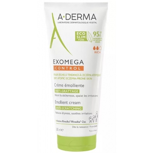 A-derma exomega control crema emoliente (1 envase 200 ml)