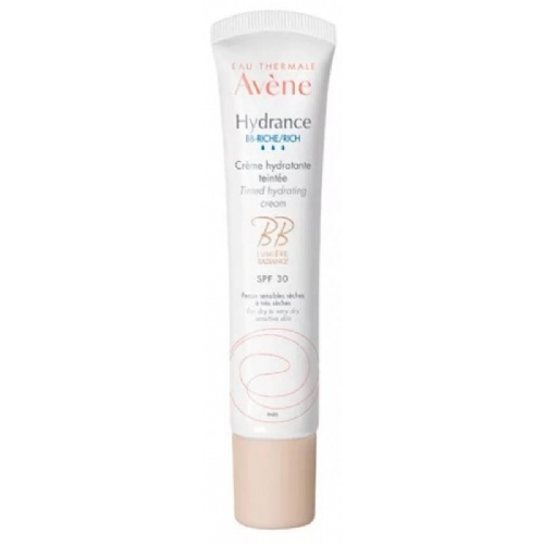 Avene hydrance bb-rica crema hidratante spf 30  1 envase 40 ml con color
