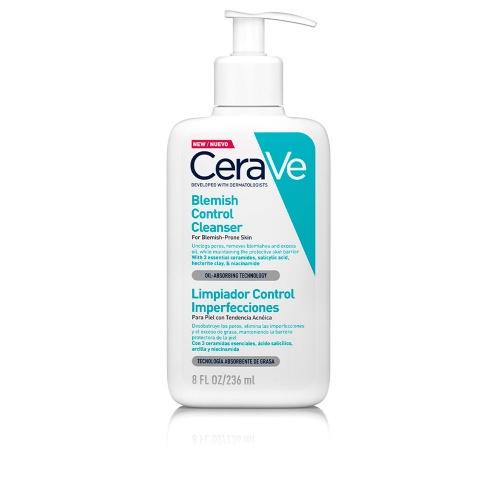 Cerave limpiador control imperfecciones (1 envase 236 ml)