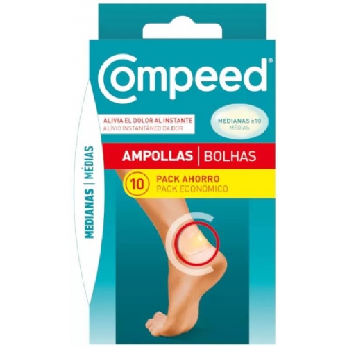 Compeed ampollas (talla mediana 10 unidades pack ahorro)