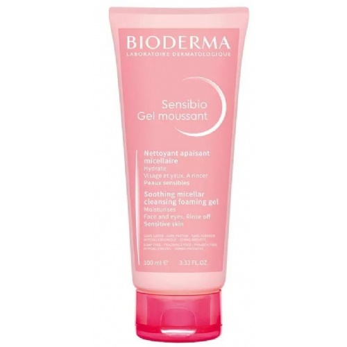 Sensibio gel moussant bioderma 1 envase 100 ml - bioderma
