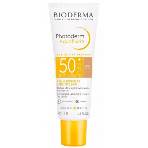 Bioderma photoderm spf 50 aquafluid dorado 40ml