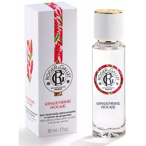 Roger & gallet eau fraiche parfumee - gingembre rouge (1 envase 30 ml)