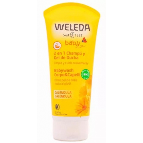 Weleda champu y gel de ducha calendula (1 tubo 200 ml)