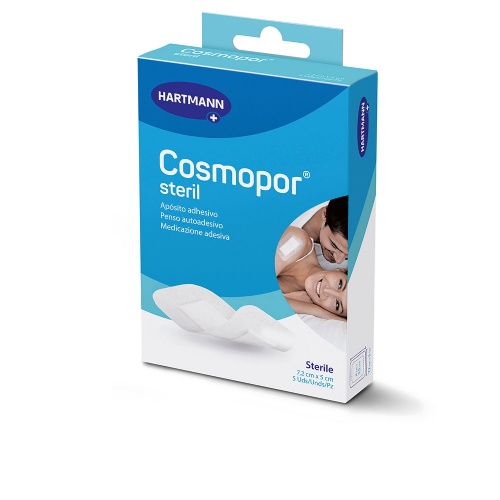 Cosmopor Steril 7,2x5cm 5 apositos