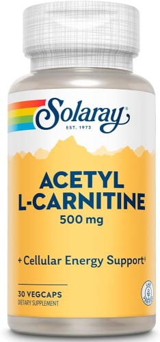 Solaray acetyl l-carnitine 500 mg 30cap
