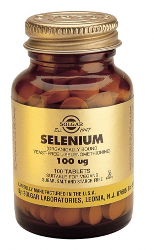 Solgar selenio 100 mcg 100 comp