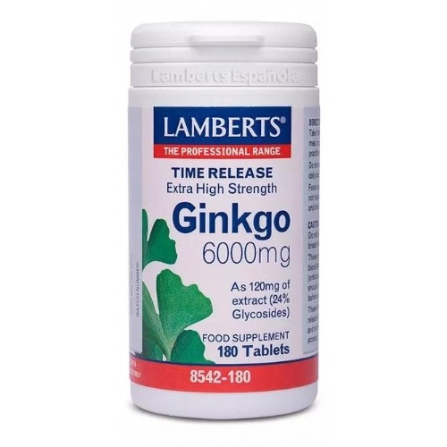 Lamberts ginkgo biloba 6000 8542-180 180comp