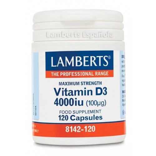Lamberts 8142-120 vitamina d3 4000