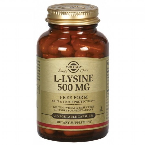 Solgar l lisina  500 mg 50 vcaps
