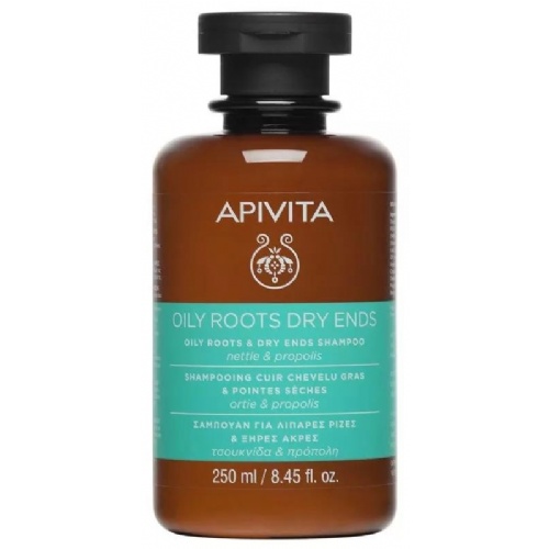 APIVITA CHAMPU EQUIL RAIZ GRASA PUNTA SECA 250ML