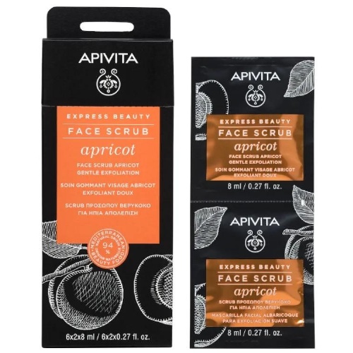 APIVITA EXPRESS BEAUTY GEL EXFOLIANT ALBARIC 2X8