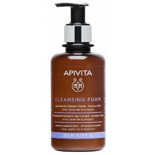APIVITA CREMA ESPUMA LIMPIADORA FACIALOJOS 200ML