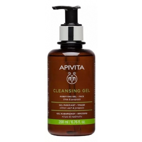 Apivita gel limpiador pieles grasas/mixtas 200ml