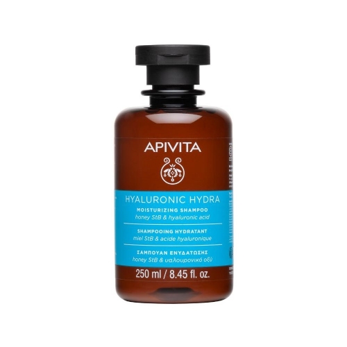 Apivita hyalu hydra fine champu 250ml