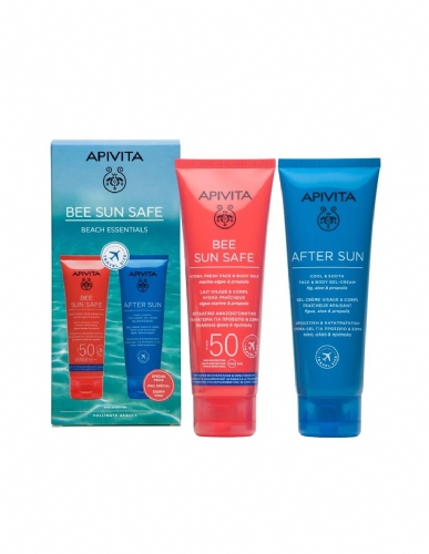 Apivita sun pack travel 100ml solar + after