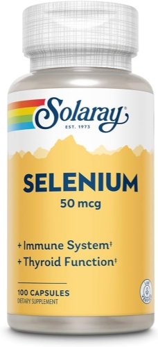 Solaray selenium 50 mg 100 caps