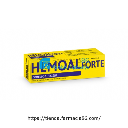 HEMOAL FORTE POMADA RECTAL, 1 tubo de 50 g