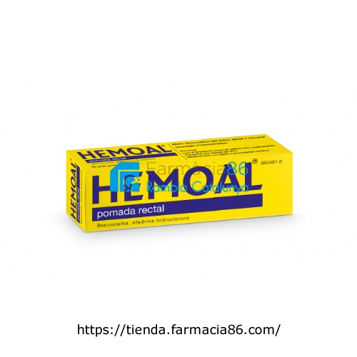 HEMOAL POMADA RECTAL, 1 tubo de 50 g