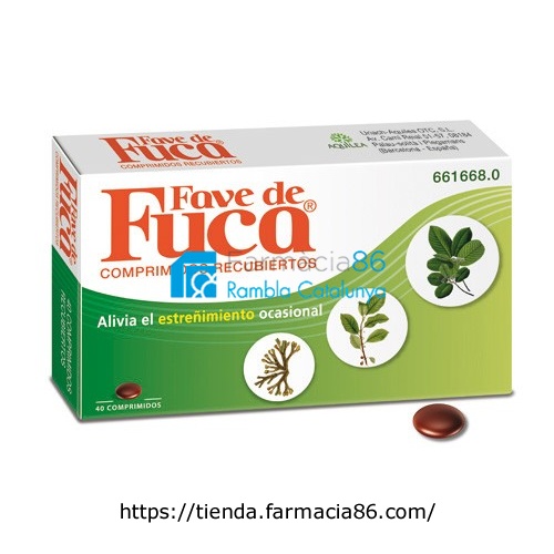 FAVE DE FUCA COMPRIMIDOS RECUBIERTOS, 40 comprimidos