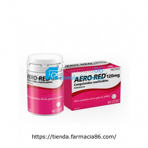 AERO-RED 120 mg COMPRIMIDOS MASTICABLES, 40 comprimidos