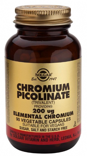 Solgar cromo picolinato 200mcg 90 (chromium pic)