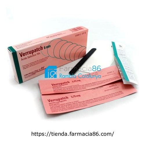 VERRUPATCH 3,75 MG PARCHES CUTANEOS, 20 apósitos